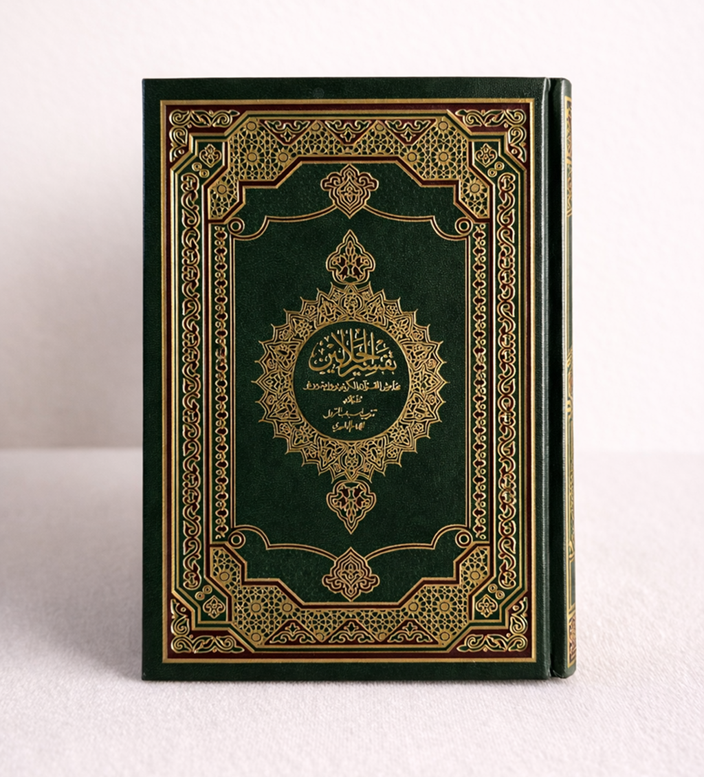 تفسير الجلالين – تفسير مبسّط وواضح للقرآن الكريم بغلاف فاخر